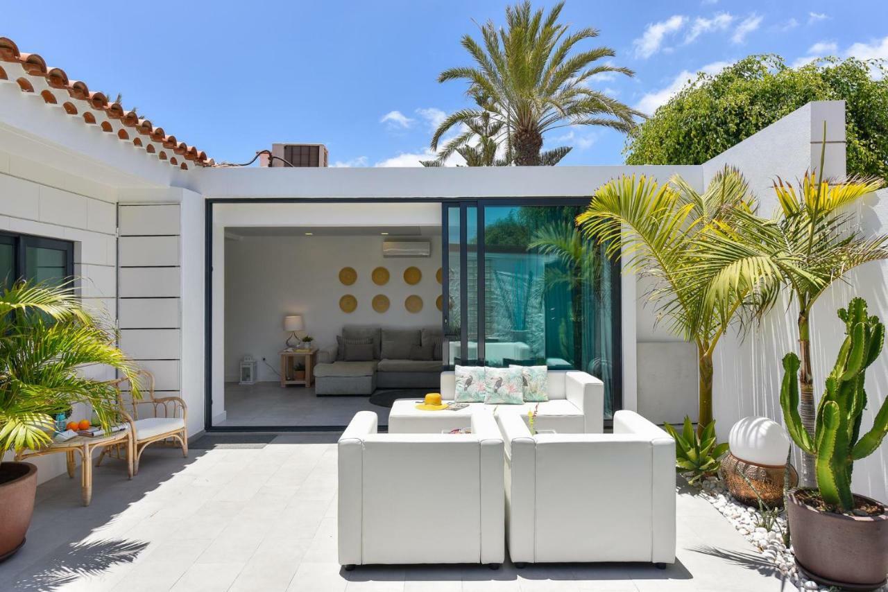 Cozy Bungalow For 6 In Playa Del Ingles Gd04 By Villagrancanaria Dış mekan fotoğraf