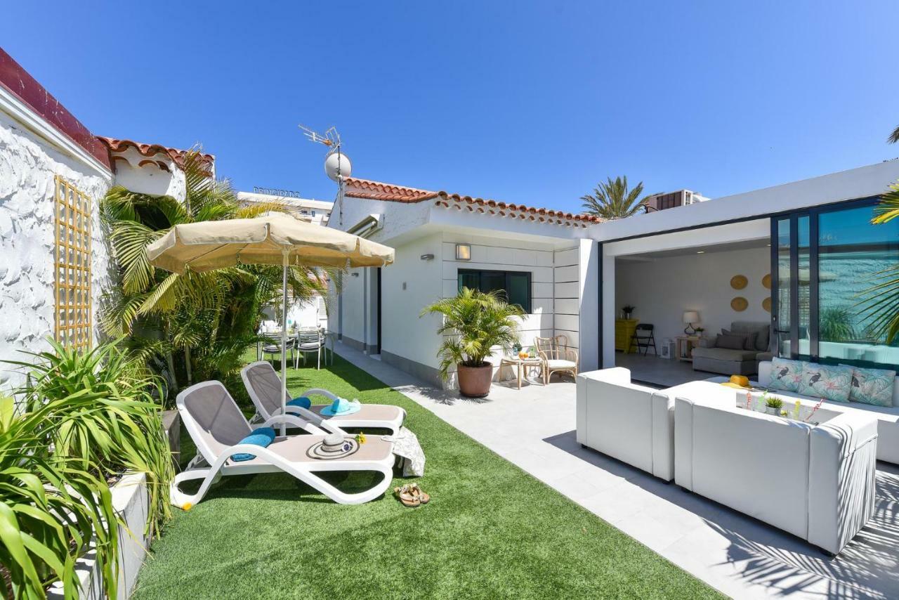 Cozy Bungalow For 6 In Playa Del Ingles Gd04 By Villagrancanaria Dış mekan fotoğraf